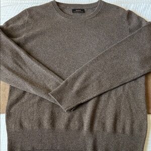 Quince Women’s Brown Crewneck Sweater - Size L
